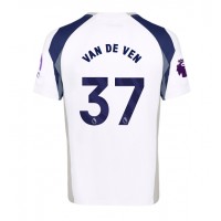 Tottenham Hotspur Micky van de Ven #37 Domáci futbalový dres 2025-26 Krátky Rukáv